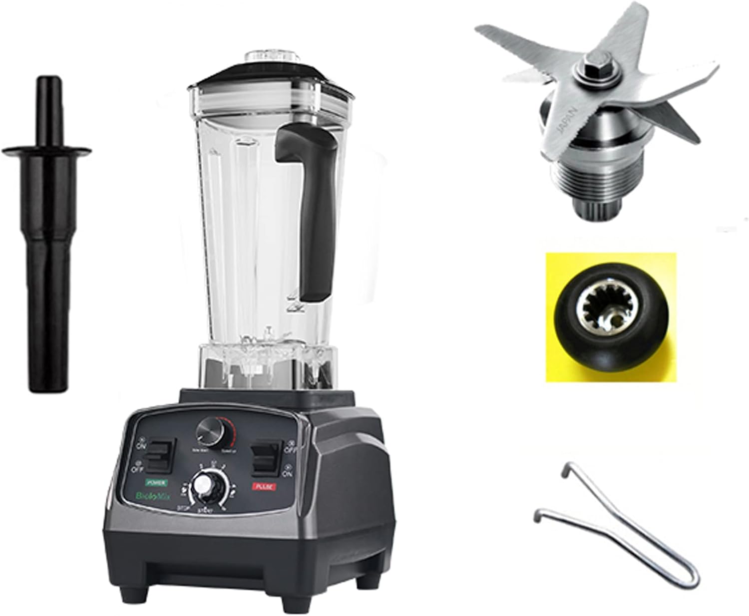 BioloMix 2200W Smoothie Blender: Powerful & Easy-Clean