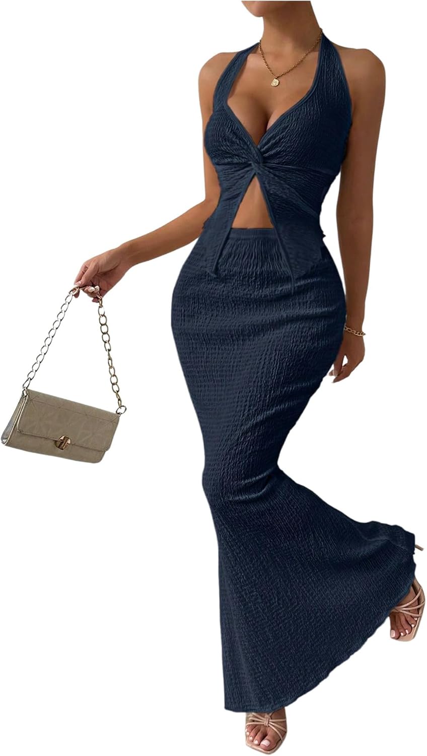Stylish SOLY HUX Women's Two Piece Outfits for Summer Fun