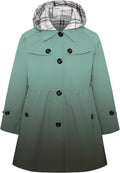 Betusline Girl's Single Breasted Trench Coat Dress Coat Outerwear