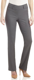 Rekucci Womens Ease into Comfort Fit Barely Bootcut Pants Women's