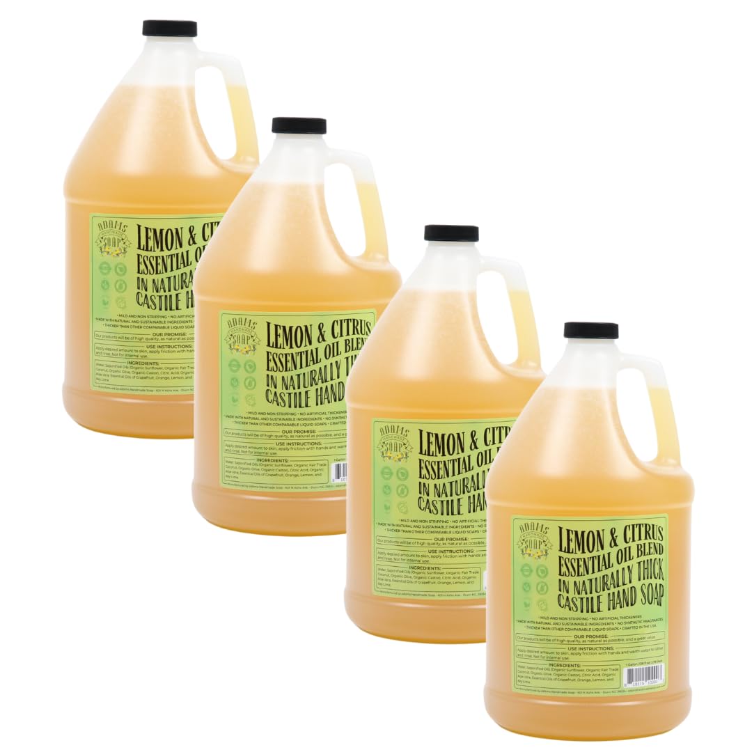 Thick Organic Castile Liquid Hand Soap Refill - Citrus Medley