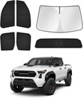Sunshades for Toyota Tacoma 2024-2026 - Full Window Sun Shade 6PCS