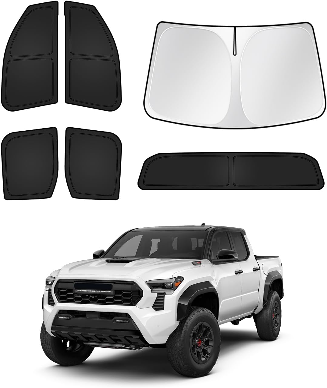 Sunshades for Toyota Tacoma 2024 2025 2026 Accessories