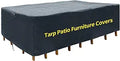 RAINDEWAY COVERS 110 in Tarp Patio Furniture Covers - 100% Waterproof
