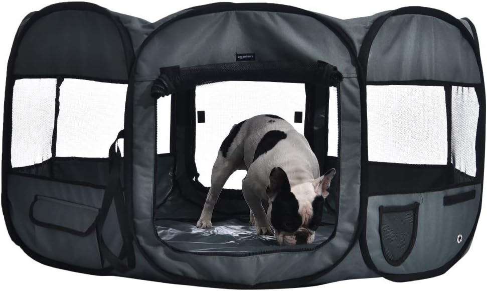 Portable Soft Pet Dog Octagonal Travel Playpen for Pets