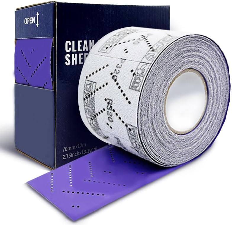 VOLSIVE Abrasive Sheet Roll for Automotive Sanding and Woodwork