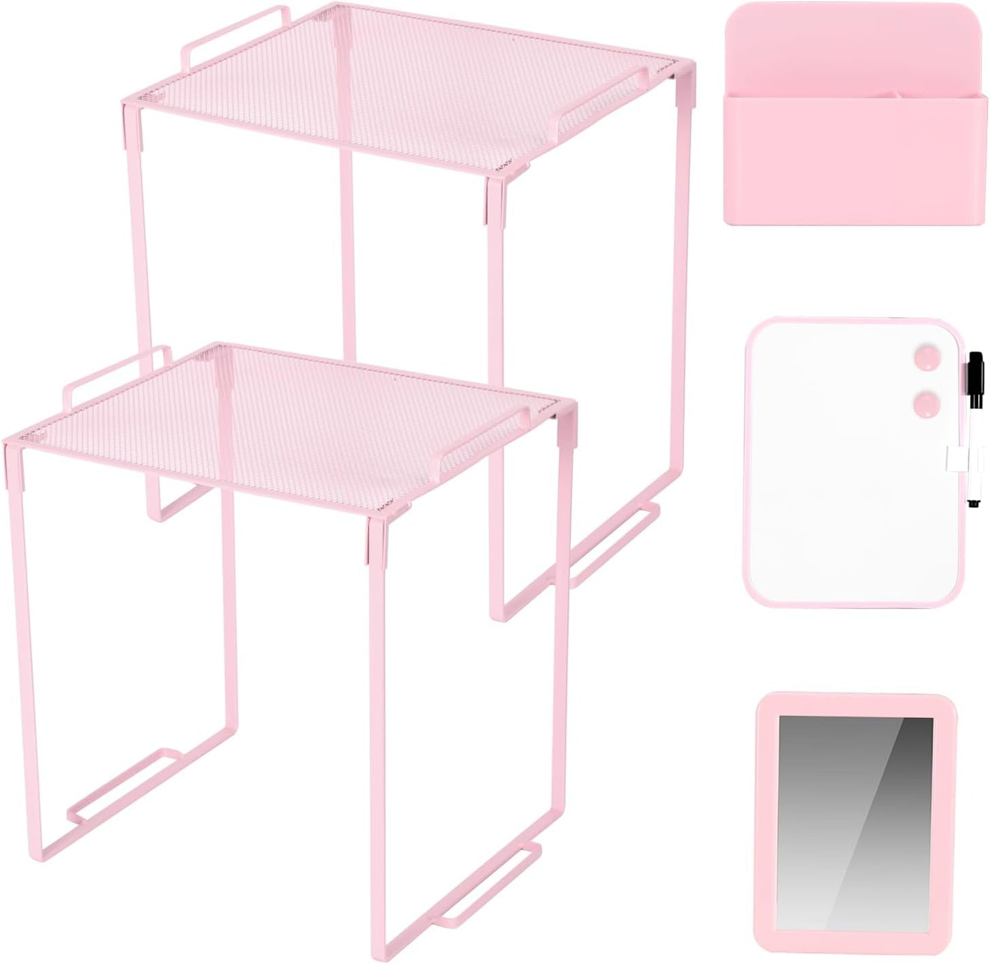 Locker Organizer Accessories Kit for Stylish School Storage