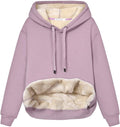 Haellun Womens Casual Winter Warm Fleece Sherpa Lined (Style JQVF)
