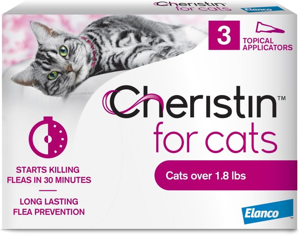 Cheristin Flea Treatment for Cats - Fast Acting & Effective