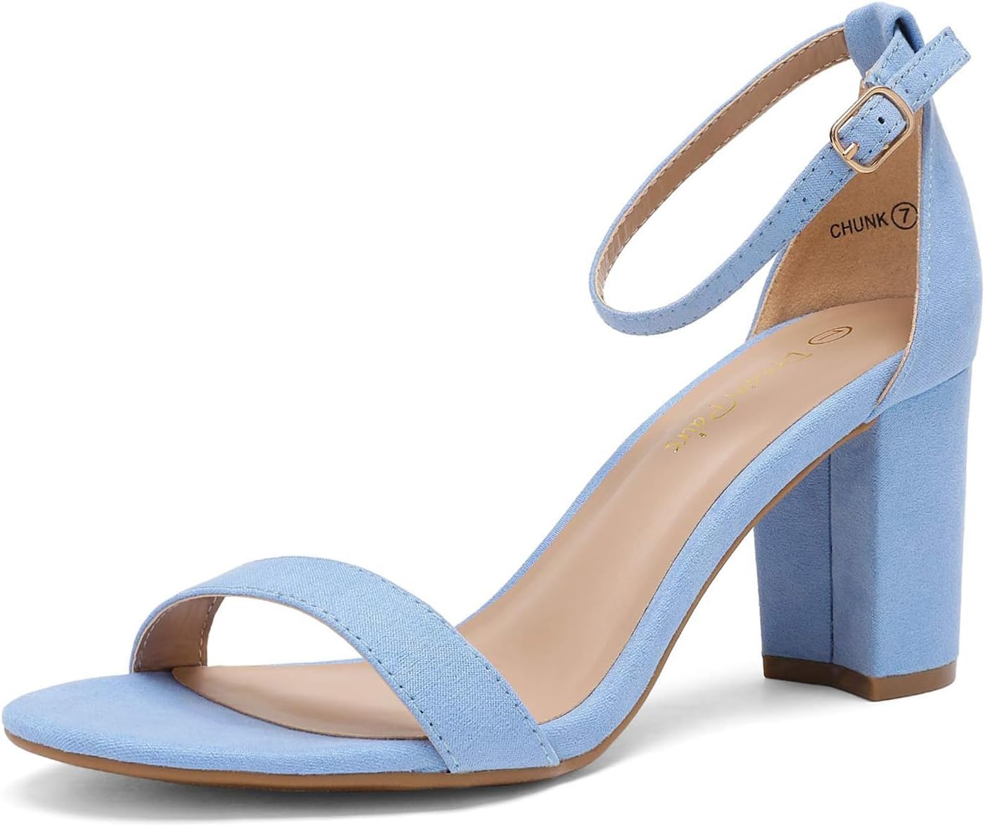 DREAM PAIRS Women's Chunk Low Heel Pump Sandals for Every Occasion