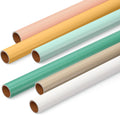 Bulletin Board Paper Roll 6-Pack Modern Boho Colors - Fade Resistant
