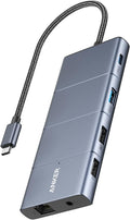 Anker USB C Hub 11-in-1 Docking Station - Dual Monitor Productivity