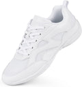 White Cheer Shoes for Girls Lightweight Athletic Dance Sneakers