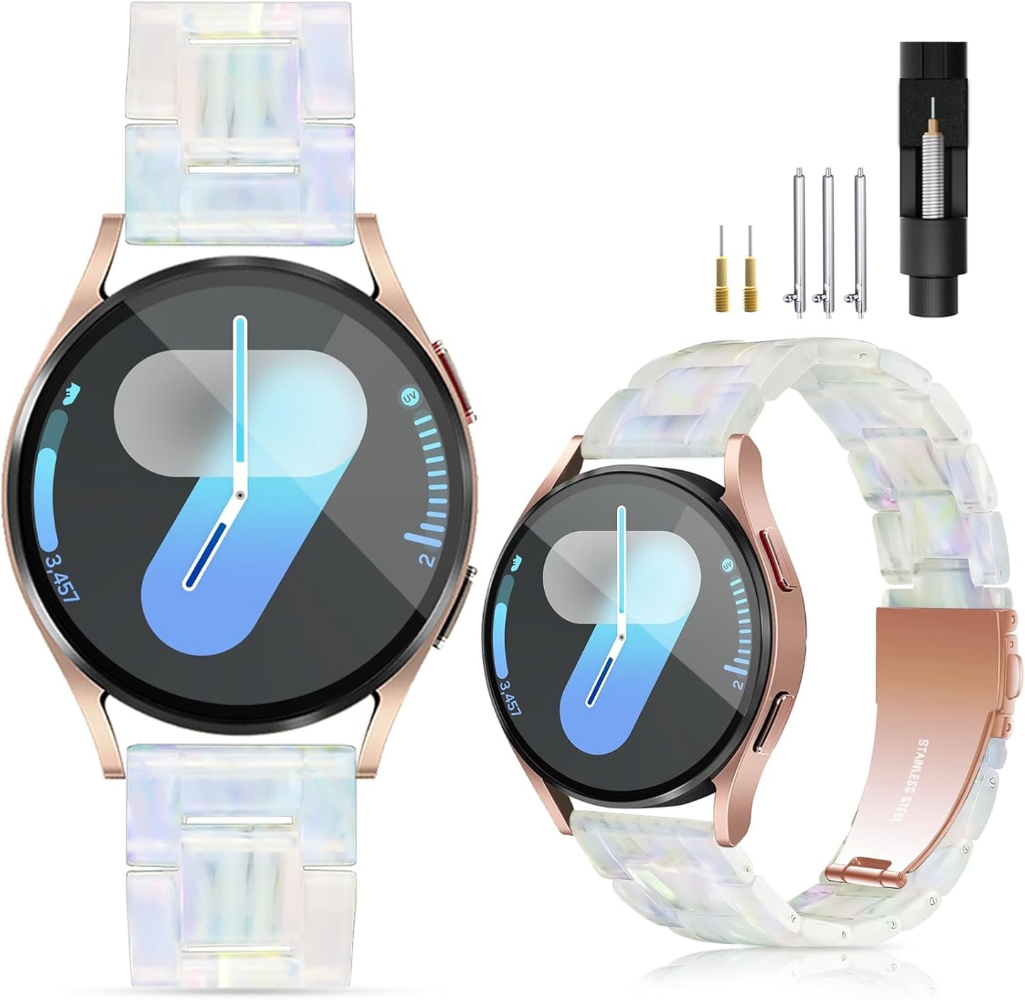Resin 20mm Band: Soft & Comfortable for Galaxy Watches