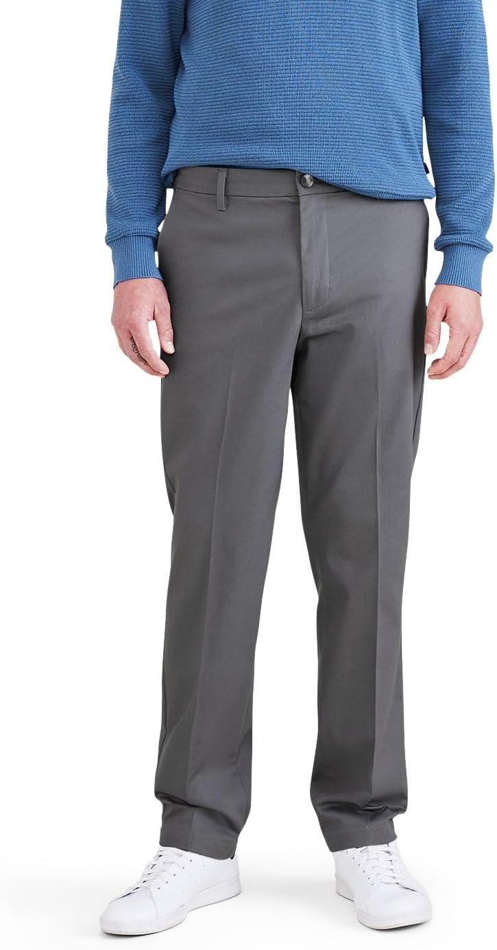 DOCKERS Men's Straight Fit Signature Iron Free Khaki Pants