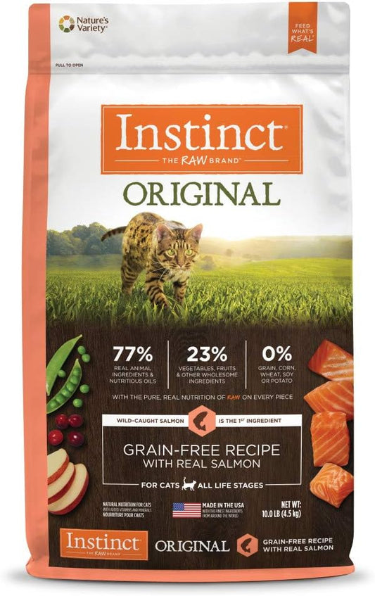 Instinct Original Dry Cat Food with Real Salmon for Healthy Cats