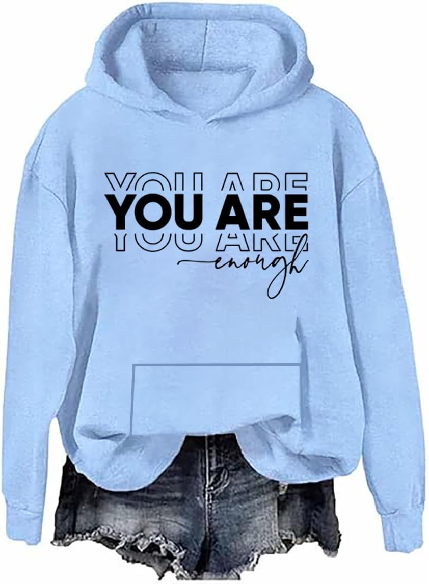 Empowering You: You Are Enough Hoodie