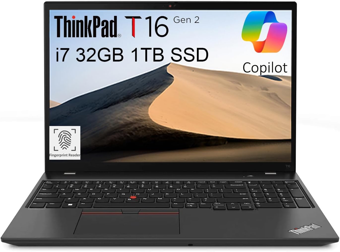 Lenovo ThinkPad T16 Gen 2 Business Laptop with 16in FHD+ Display