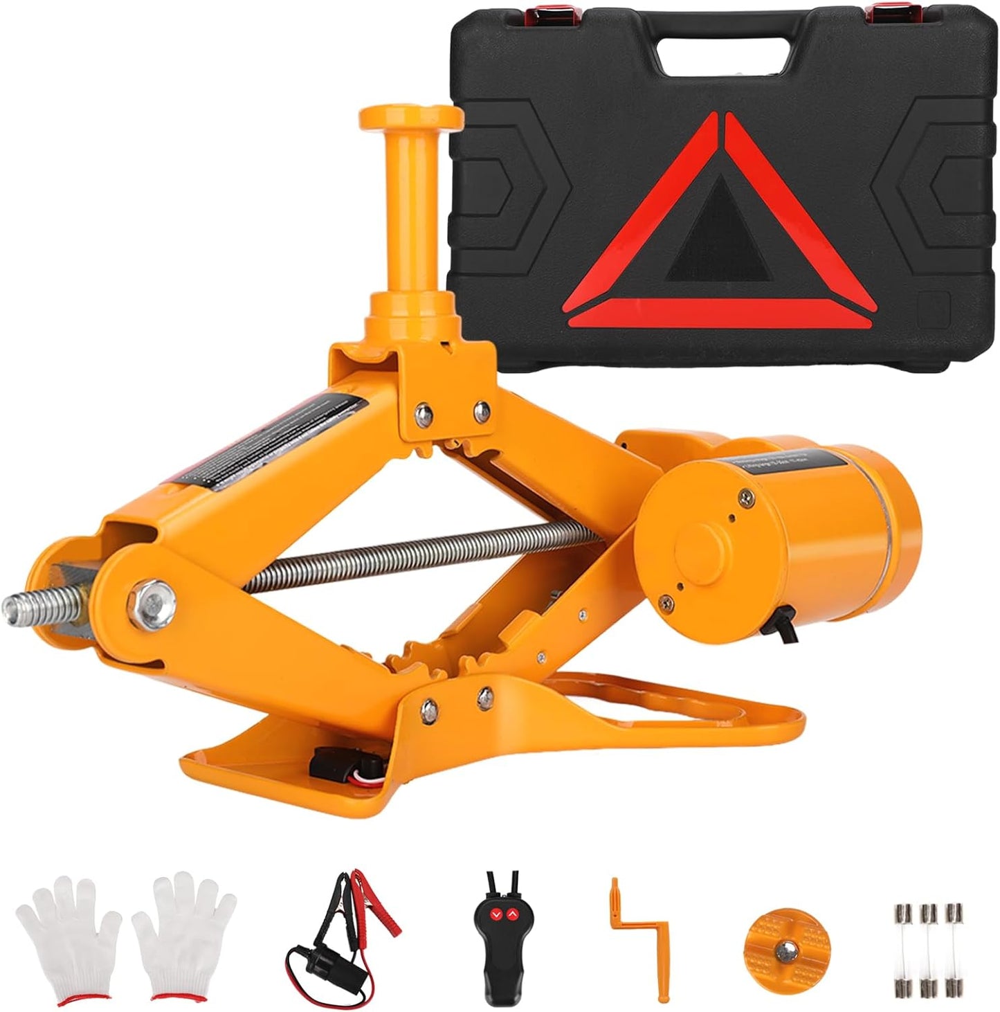ROGTZ Electric Scissor Car Jack Kit for Quick Tire Changes