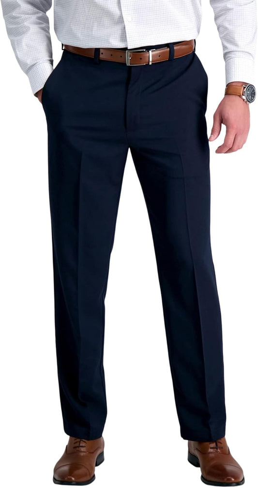 Haggar Men's Cool 18 Classic Fit Flat Front Casual Pant Review