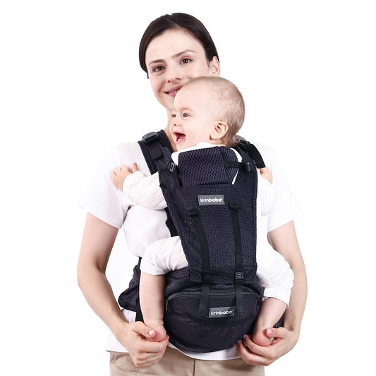 Comfortable Baby Carrier with Hip Seat - kirinbabe
