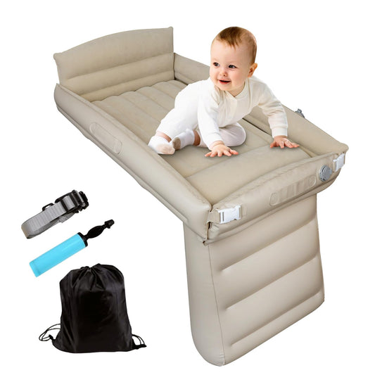 Sunlisky Inflatable Toddler Airplane Bed - Safe Travel Sleep Solution