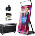 Magic Mirror Photo Booth 32-in Touch Screen DSLR Photo Booth - Instant