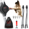 Flex Double End Punching Bag - Adjustable Bungee Speed Bag