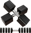 15LB 20LB 40LB 50LB Adjustable Dumbbell Set - Space Saving Home