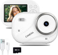 48MP 4K Video Camera for Teens - Anti-Shake, 16X Zoom