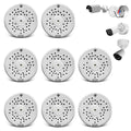 Security Camera Junction Box with Flip Cover - Compact IP54 Cable Hide