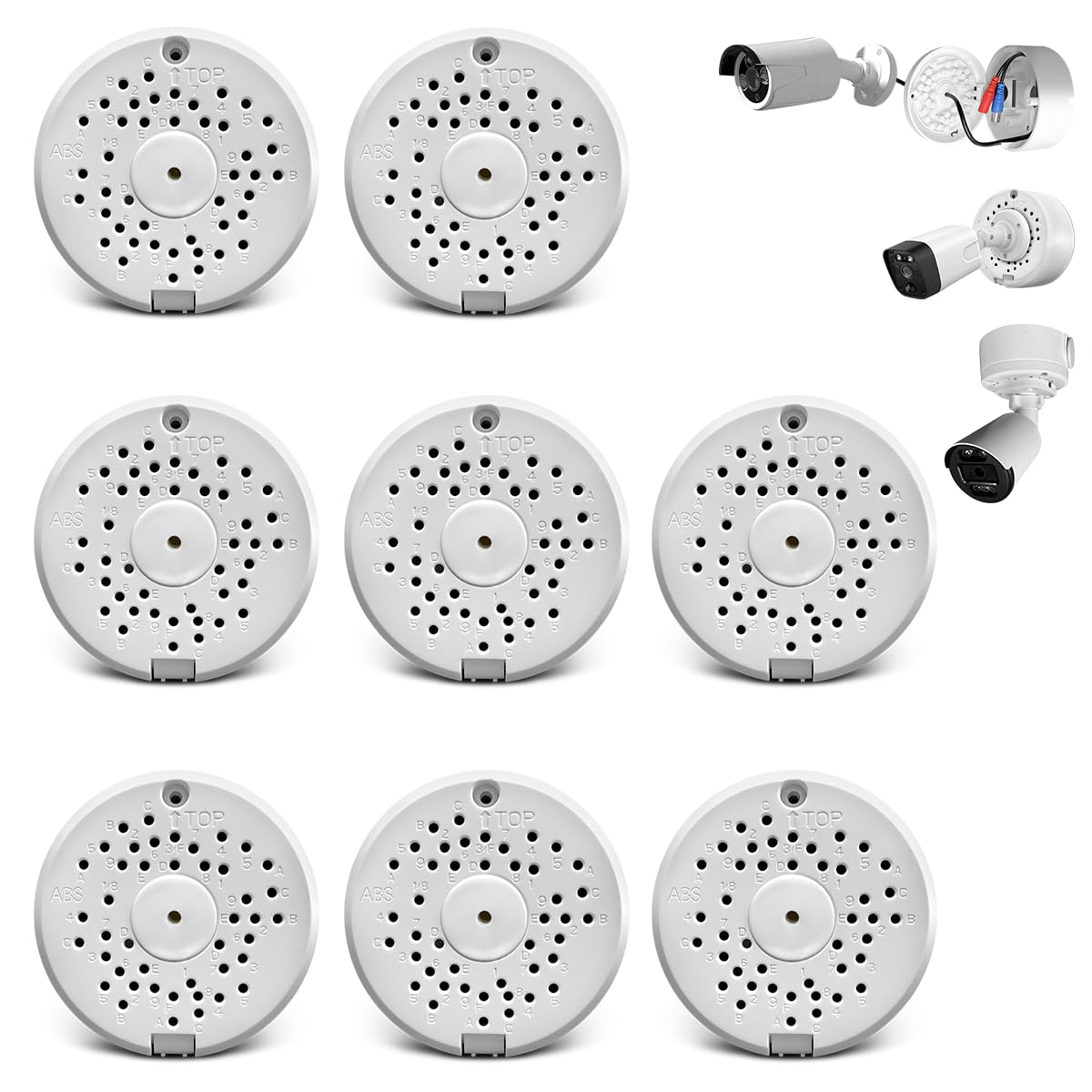 Security Camera Junction Box with Innovative Flip Cover Design