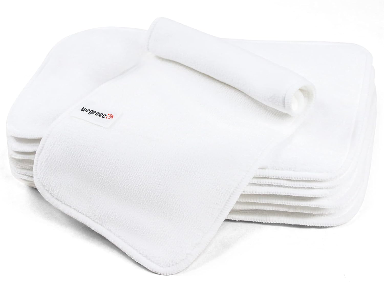 wegreeco Dog Diaper Pads, Large Bundle - Leak-proof & Absorbent
