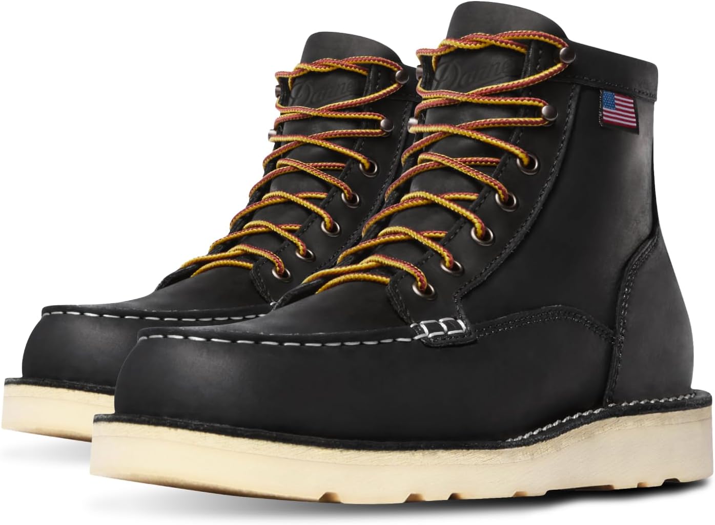 Danner 6 Bull Run Moc Toe Work Boots for Men - Durable Comfort