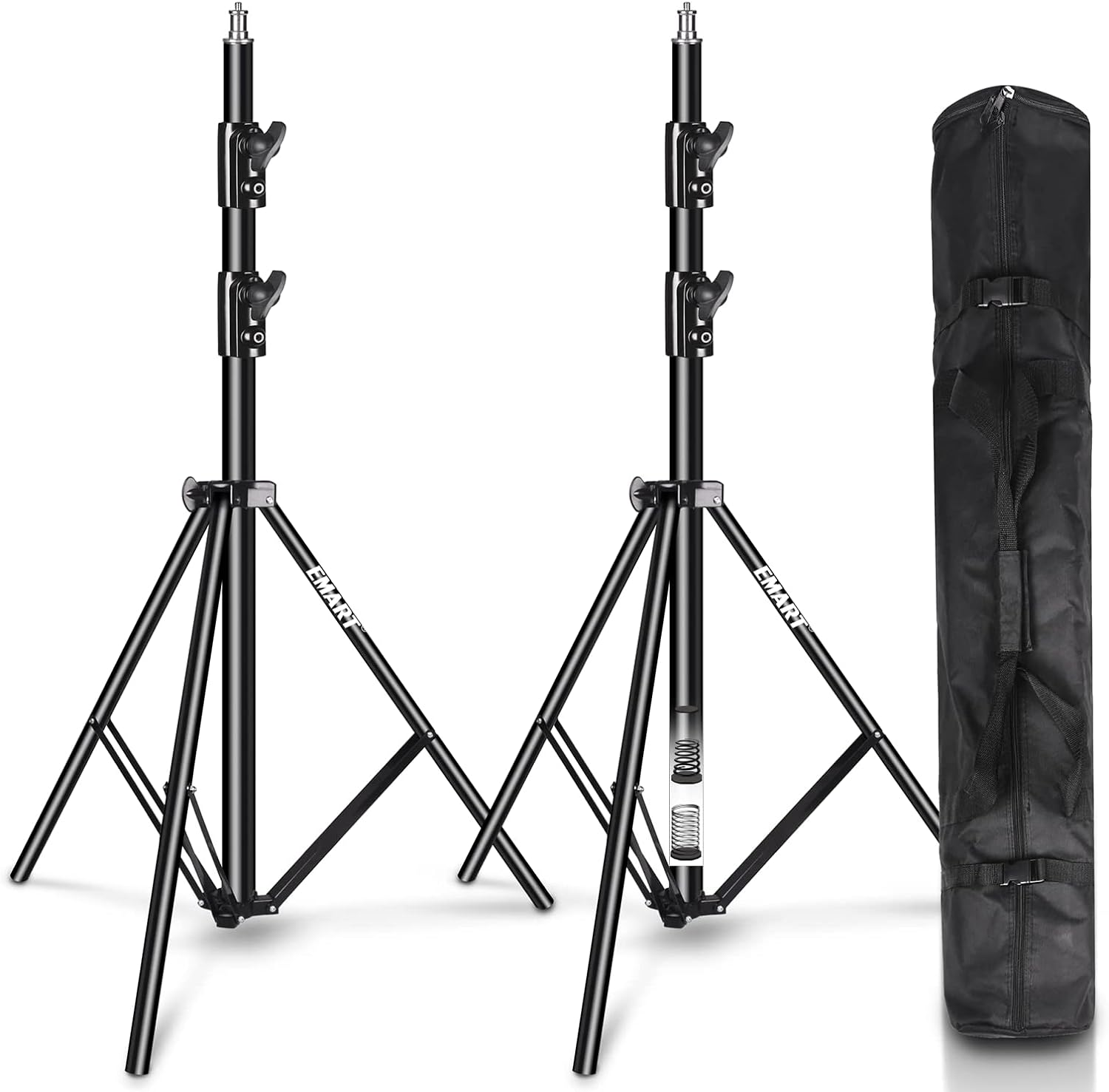 Heavy Duty Light Stand for Photography by EMART - 8.5ft Tall