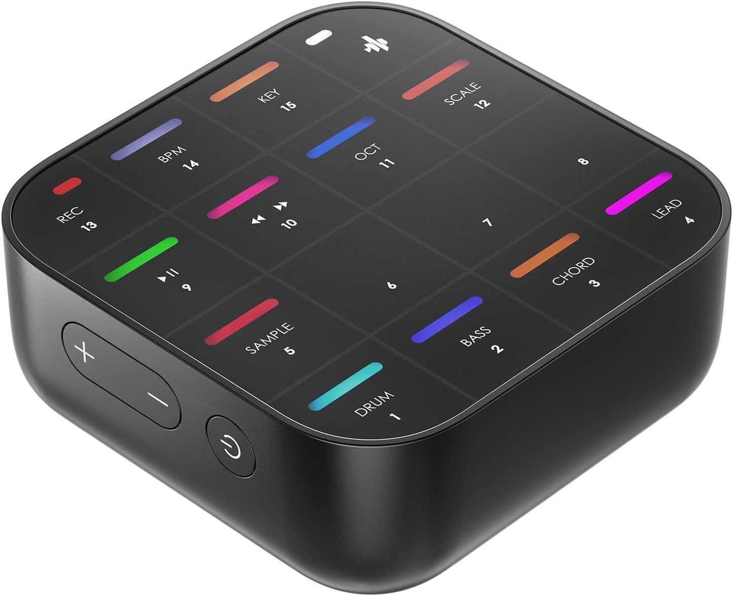 Portable Bluetooth MIDI Controller with Built-in Synth & Looper