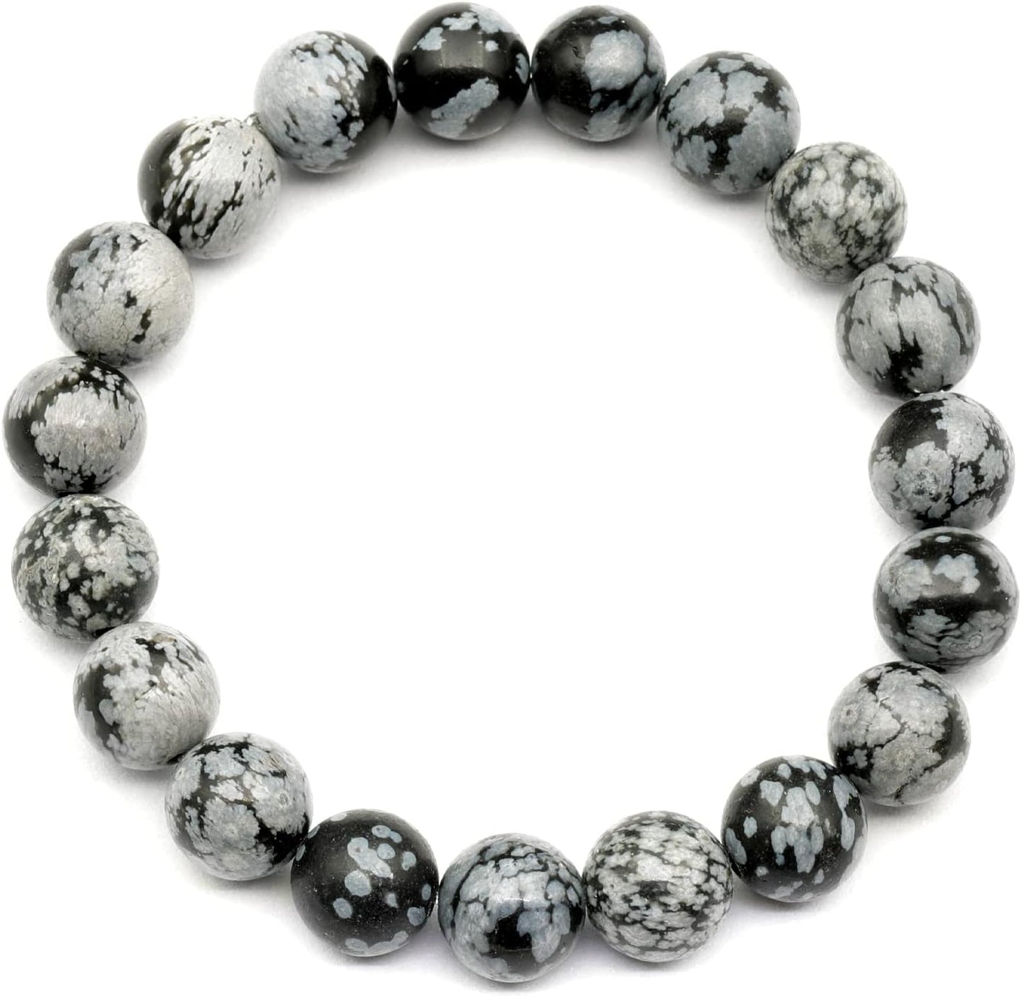 Natural Fluorite Beaded Stretchy Bracelet for Healing Energy