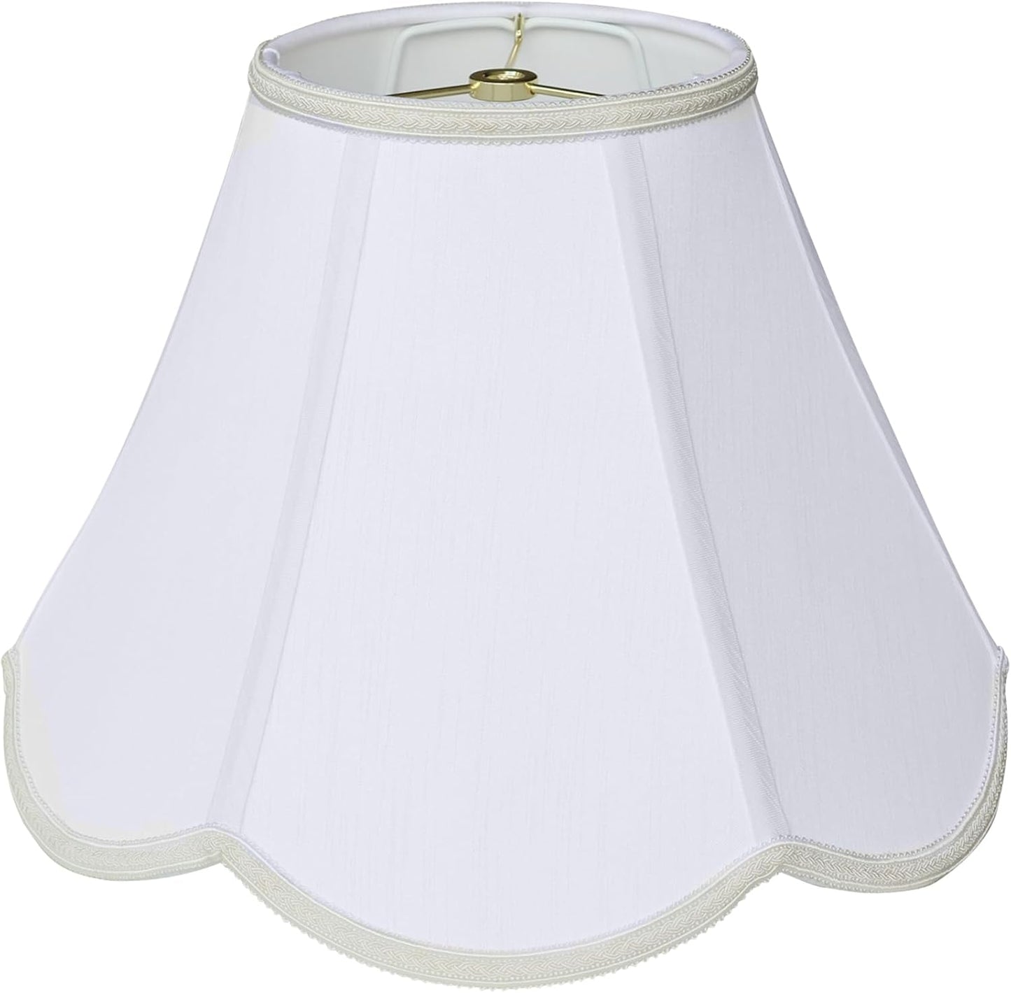TOOTOO STAR Small Scalloped Lamp Shades for Elegant Lighting