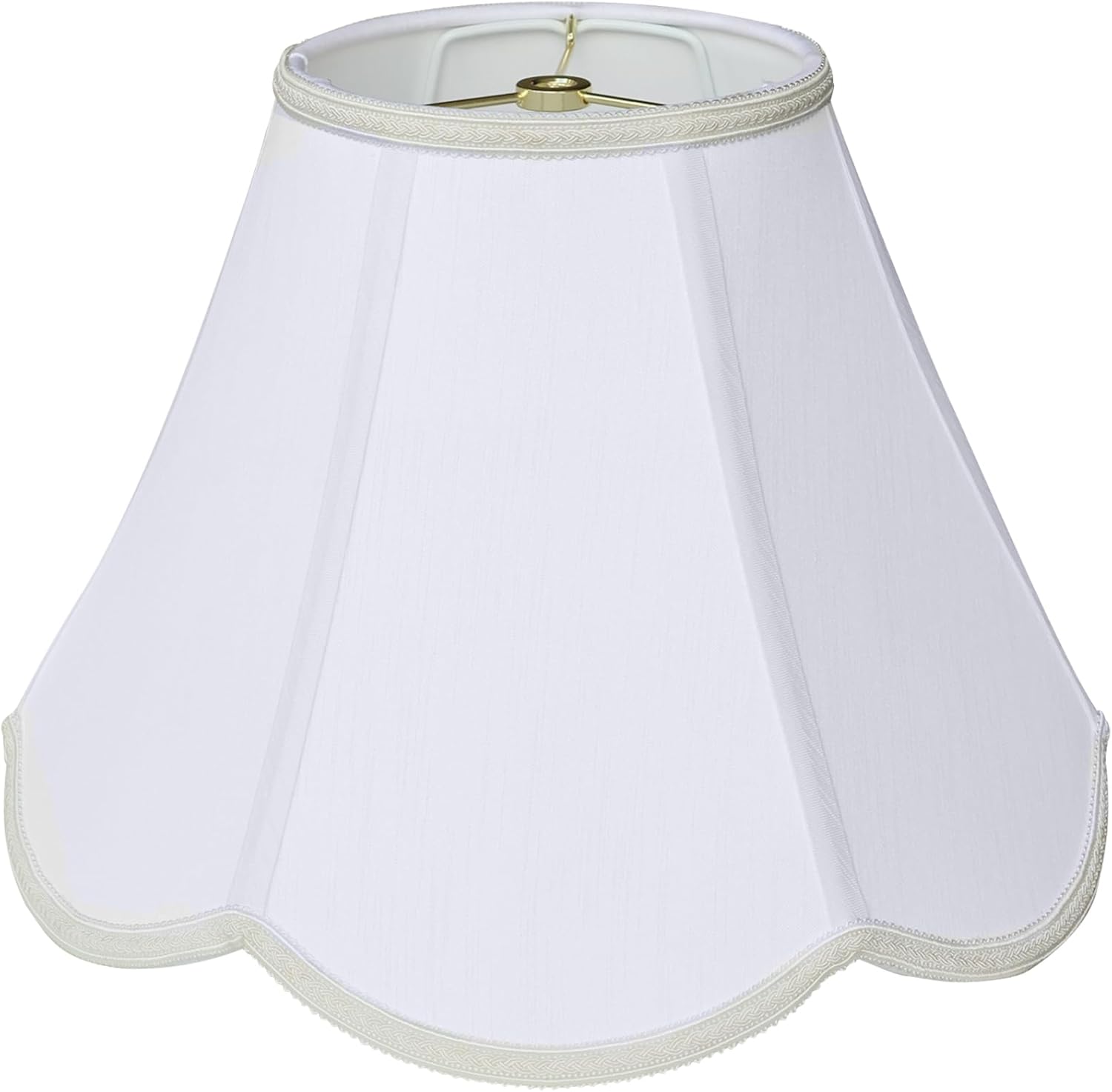 TOOTOO STAR Small Scalloped Lamp Shades for Elegant Lighting