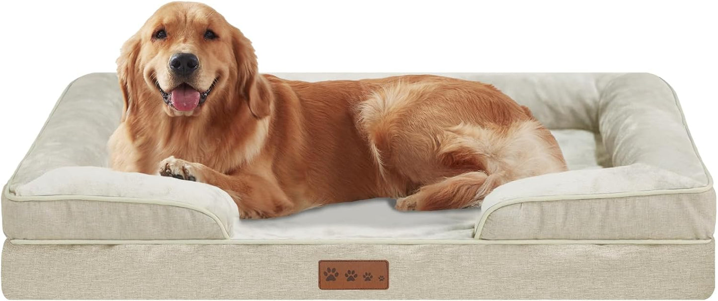 XL Dog Bed with Sides for Ultimate Comfort and Support