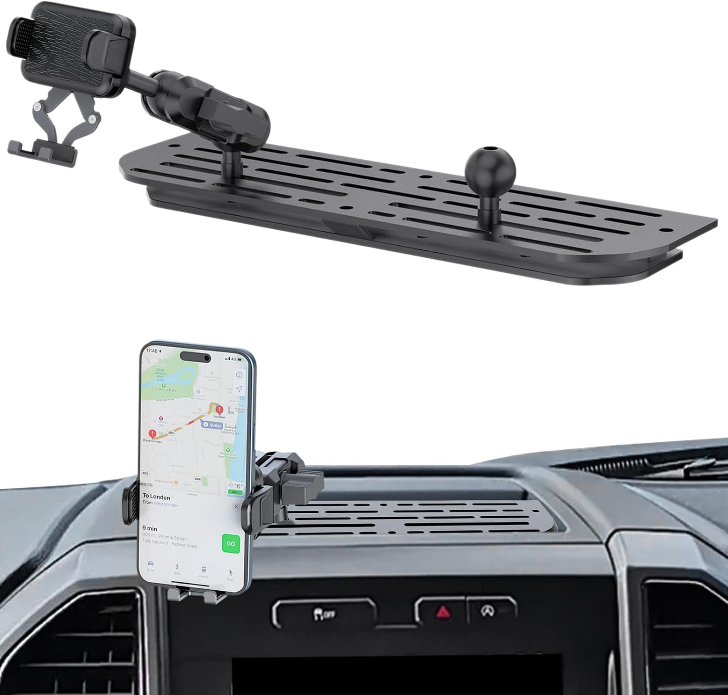 Metal Phone Mount for 2021-2024 Ford F-150 and Raptor