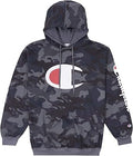 Champion Hoodie for Men Big And Tall Oversized Pullover Fleece
