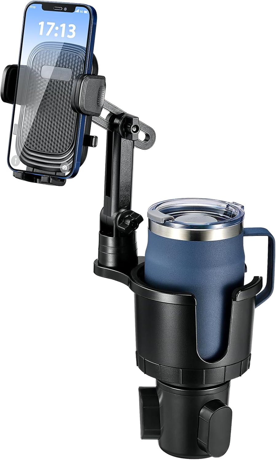 Adjustable 2-in-1 Cup Phone Mount