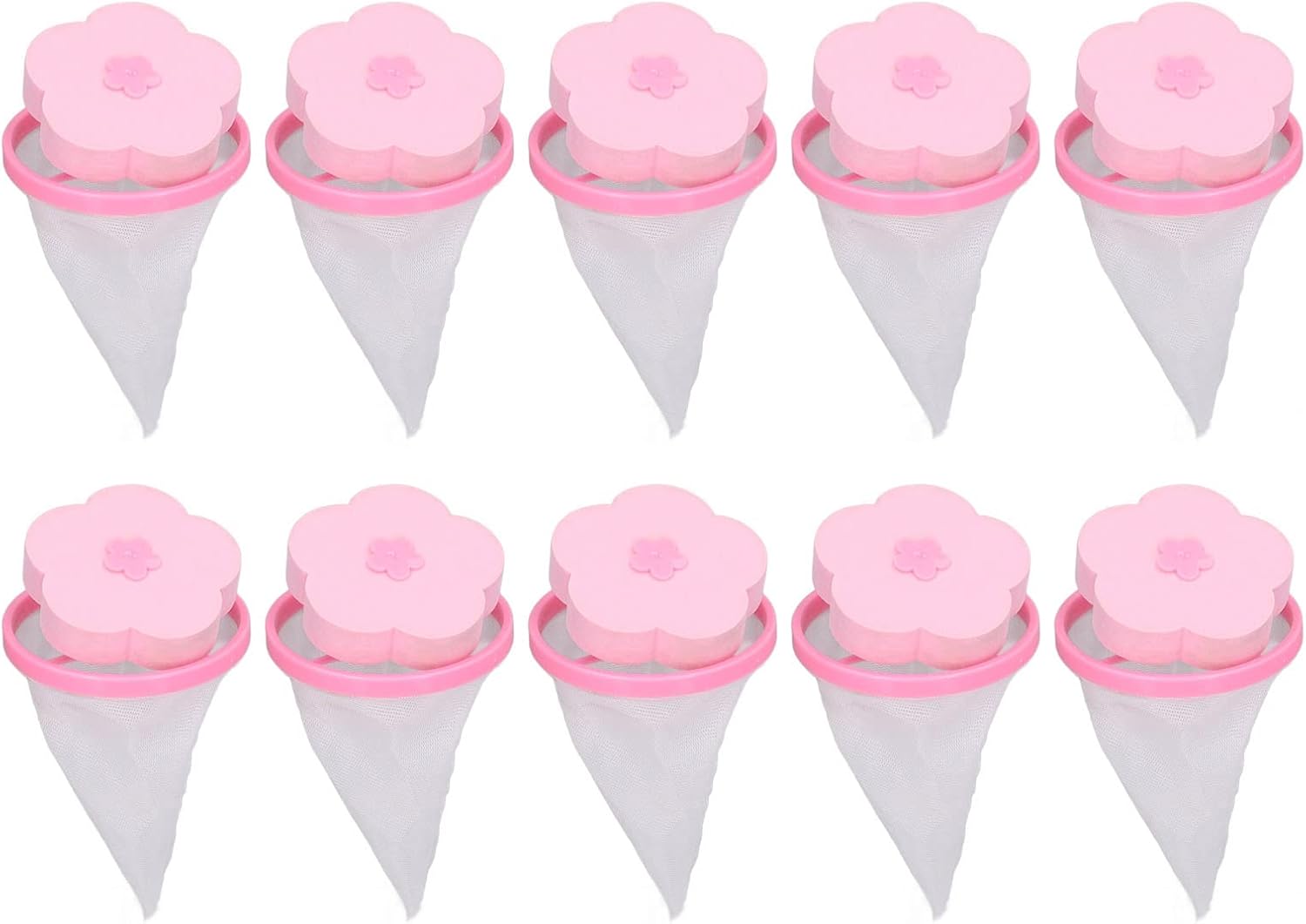 Portable Reusable Washing Machine Lint Filter Bag - Pink