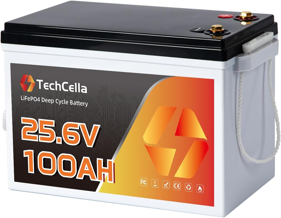 Powerful 24V 100Ah LiFePO4 Battery for Trolling Motors & RVs