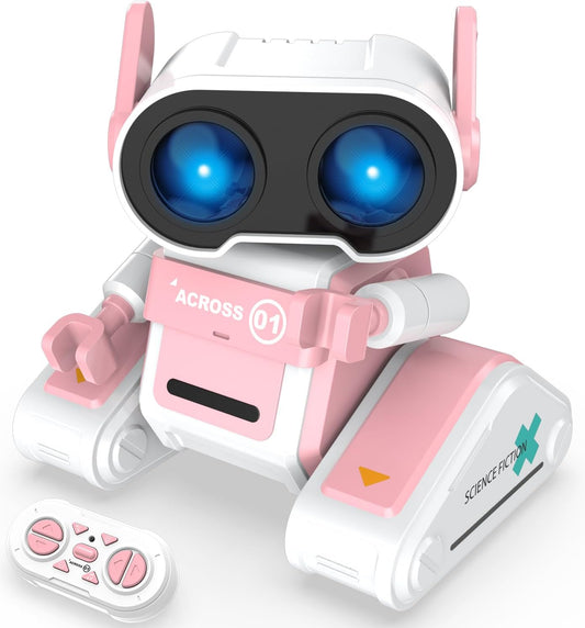EXHOBBY STEMTRON RC Robot: Dance, Music, LED Eyes