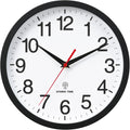 Atomic Wall Clock 14 in Modern Analog Clock - Large Numbers