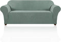 Stretch Sofa Cover Slipcover for 3 Cushion Couch - Sage fit