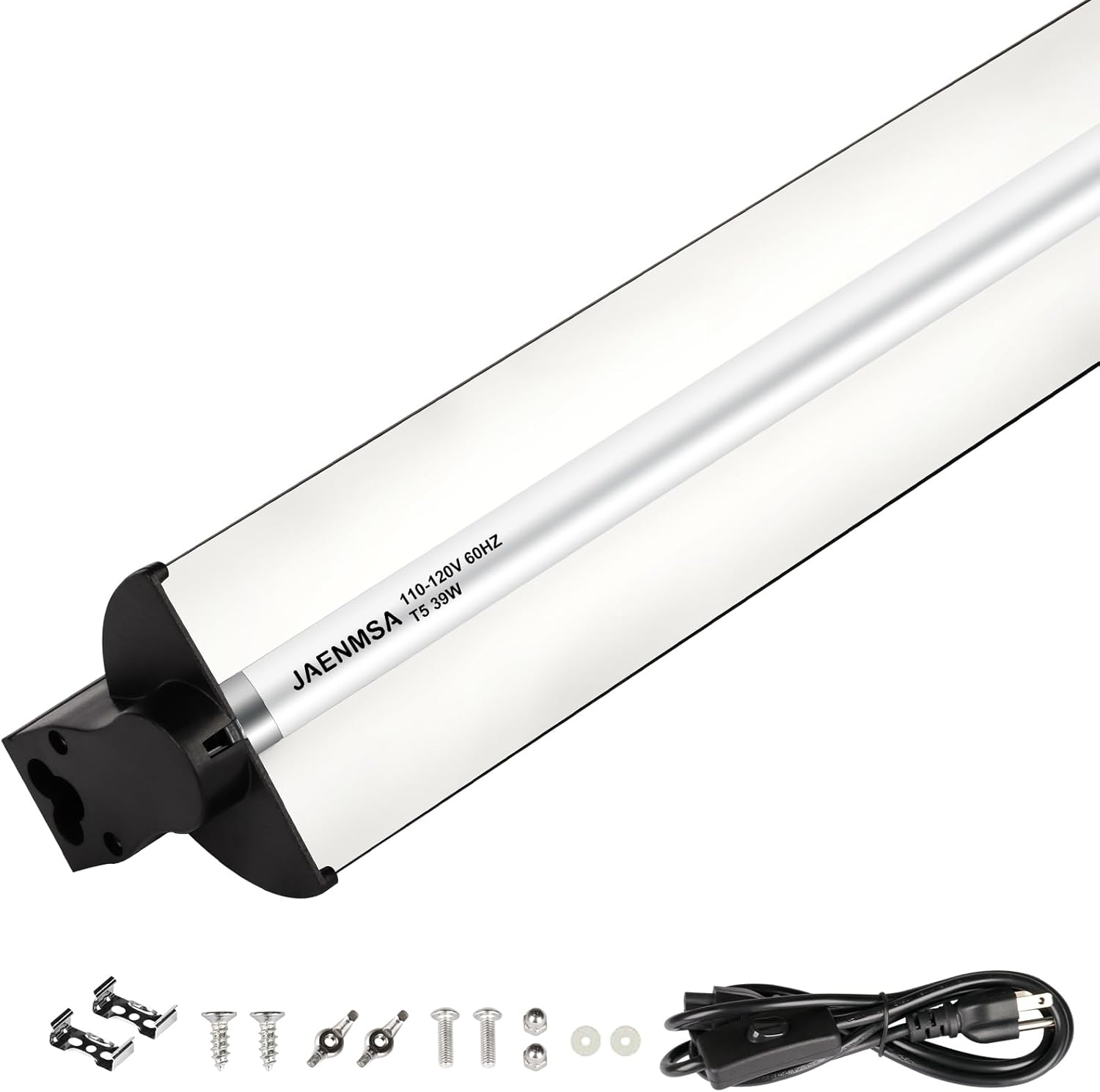 T5 10.0 UVB Reptile Light Fixture for Bearded Dragons & More