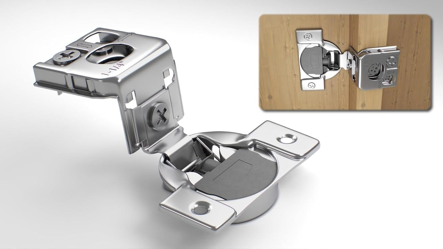 Berta 40-Pack Soft Closing Cabinet Hinges for Kitchen Doors